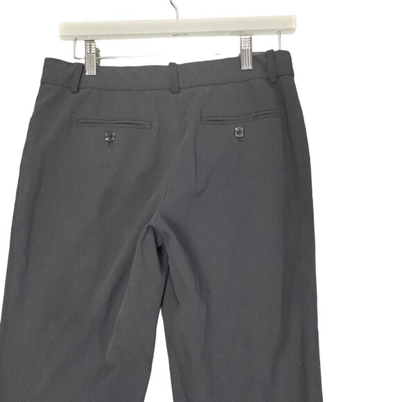 CREMIEUX Womens Pants SZ 4 Straight Leg Low Rise Black Casual Office‎ Business - Picture 4 of 7